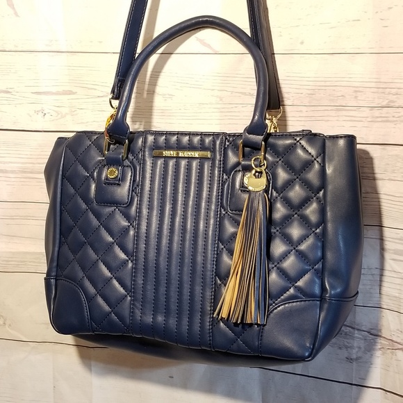 Steve Madden Handbags - Steve Madden Navy Quilted Purse NWT